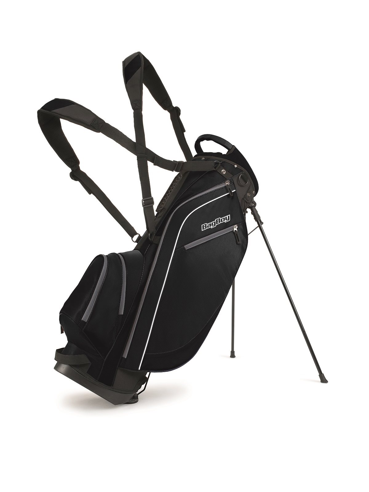 krassen Grand voor mij BagBoy golftas Super Lite Stand Bag zwart - Golftassen, Golfclubs,  Golfschoenen | Ook online kopen bij Golfers Point | Golfers Point