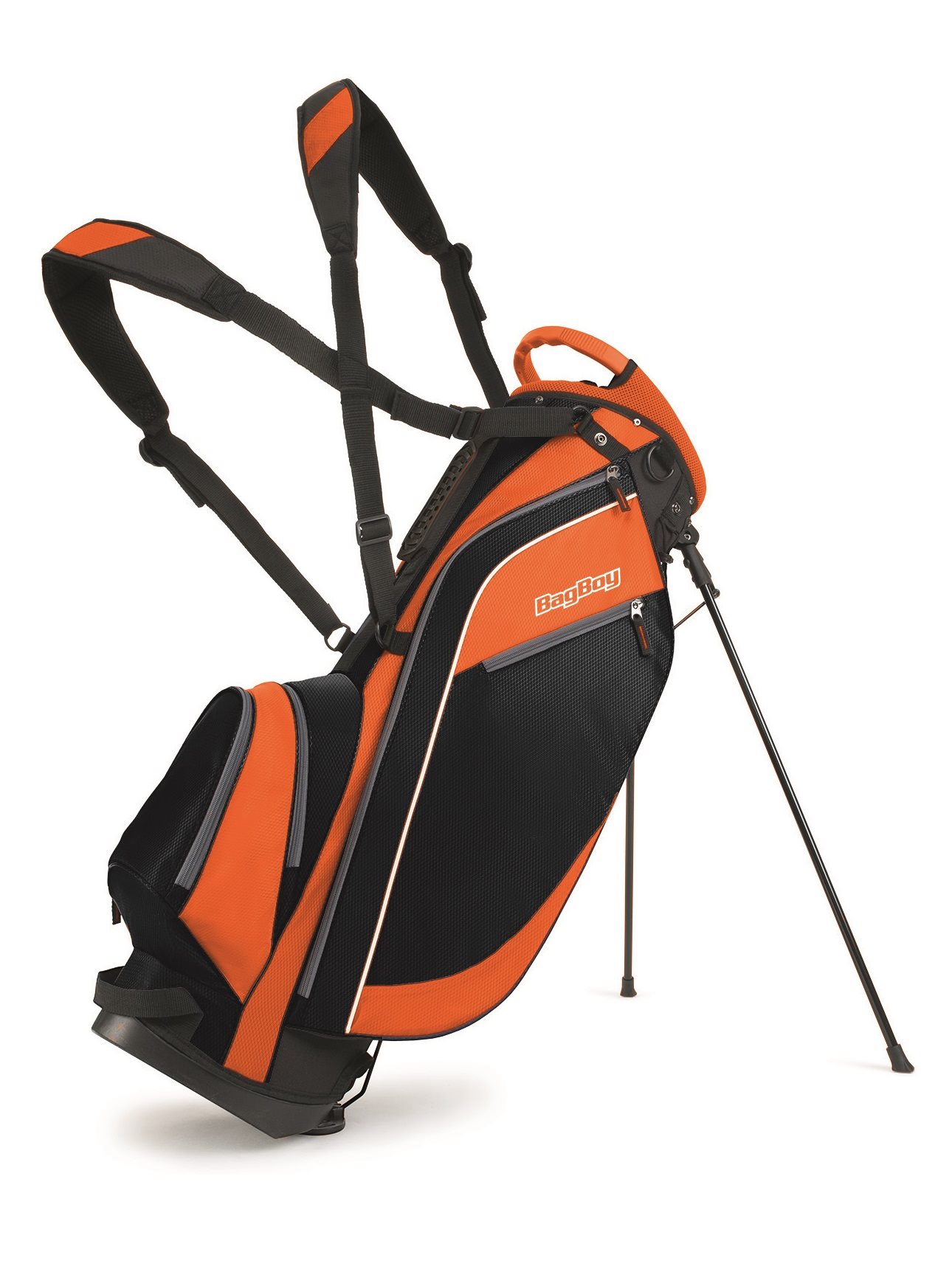 steenkool Aanpassing pion BagBoy golftas Super Lite Stand Bag zwart-oranje - Golftassen, Golfclubs,  Golfschoenen | Ook online kopen bij Golfers Point | Golfers Point
