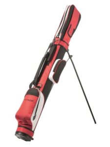 Silverline golftas Sunday Stand Bag zwart-rood-wit